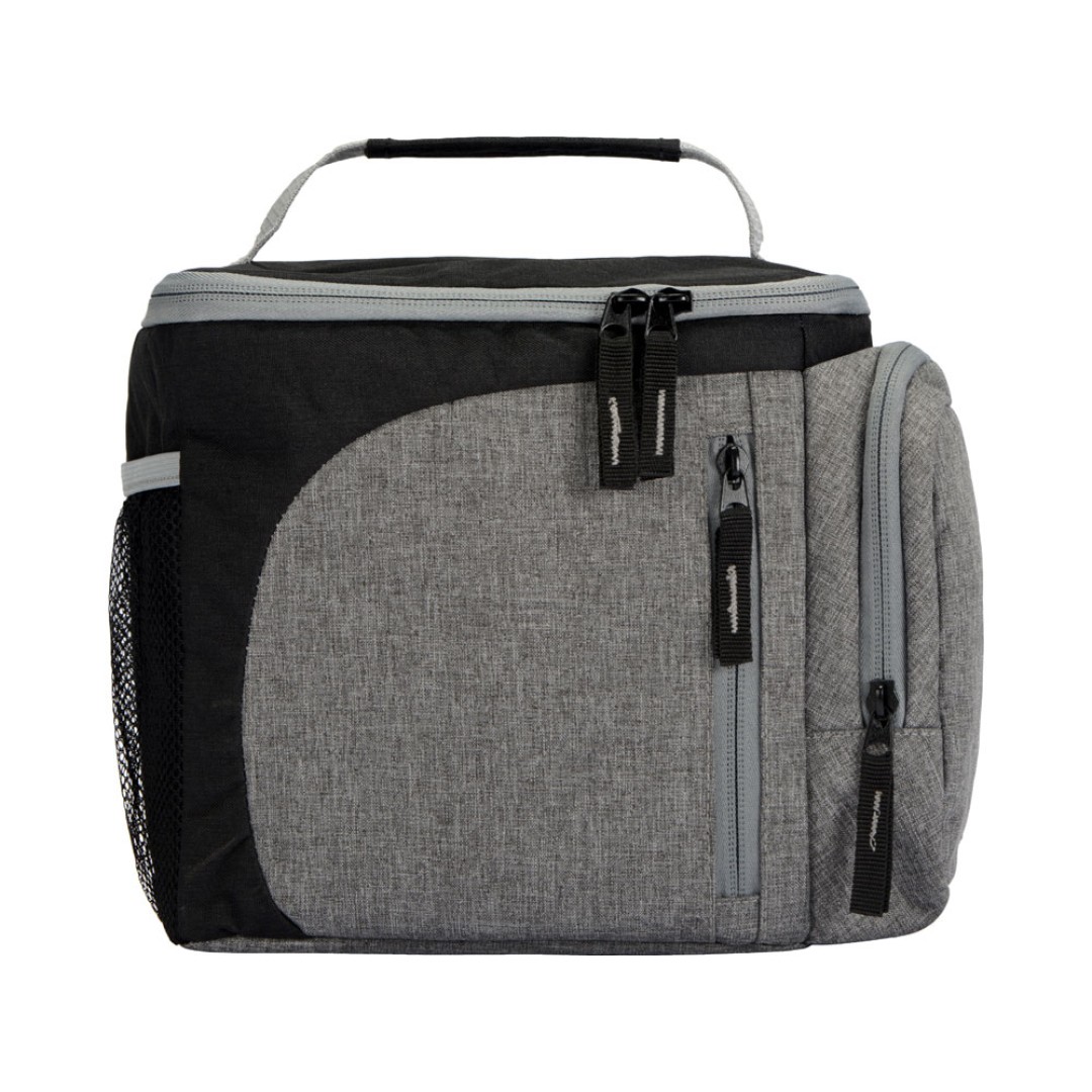 Сумка-холодильник Festival, серый/черный