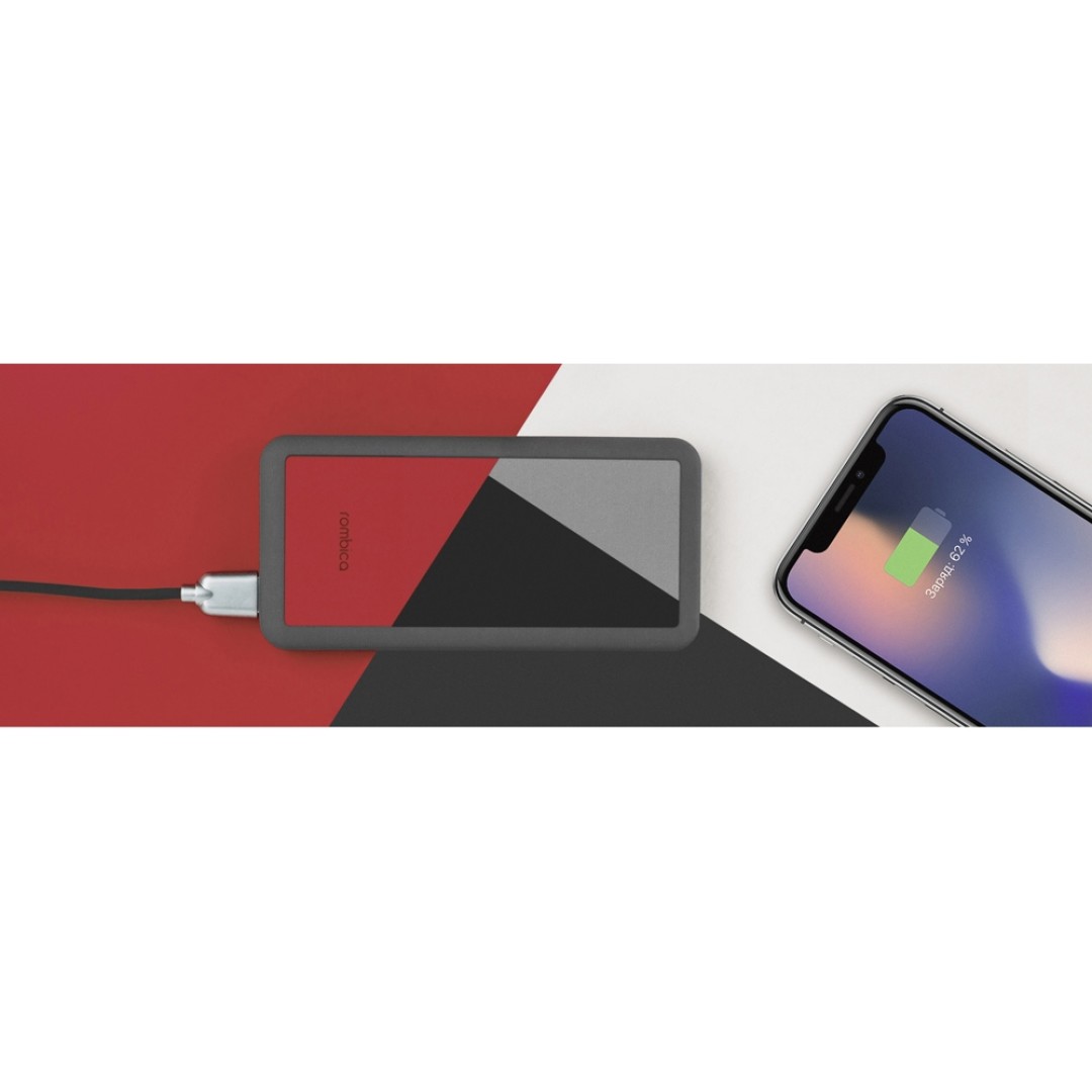 Внешний аккумулятор Rombica NEO Bright 3C, серый (Р)