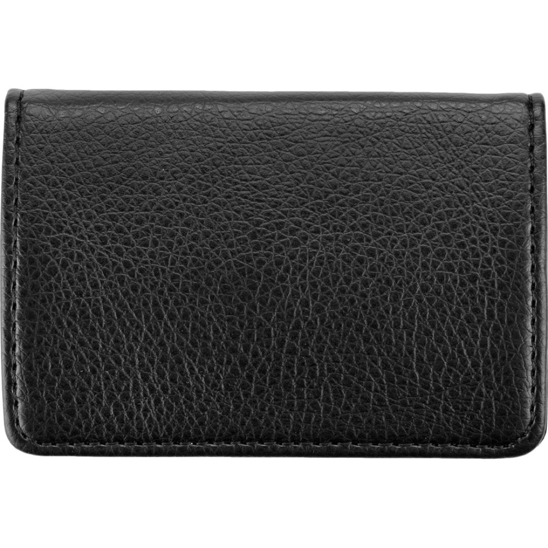 Визитница "Намибия", черный/серебристый