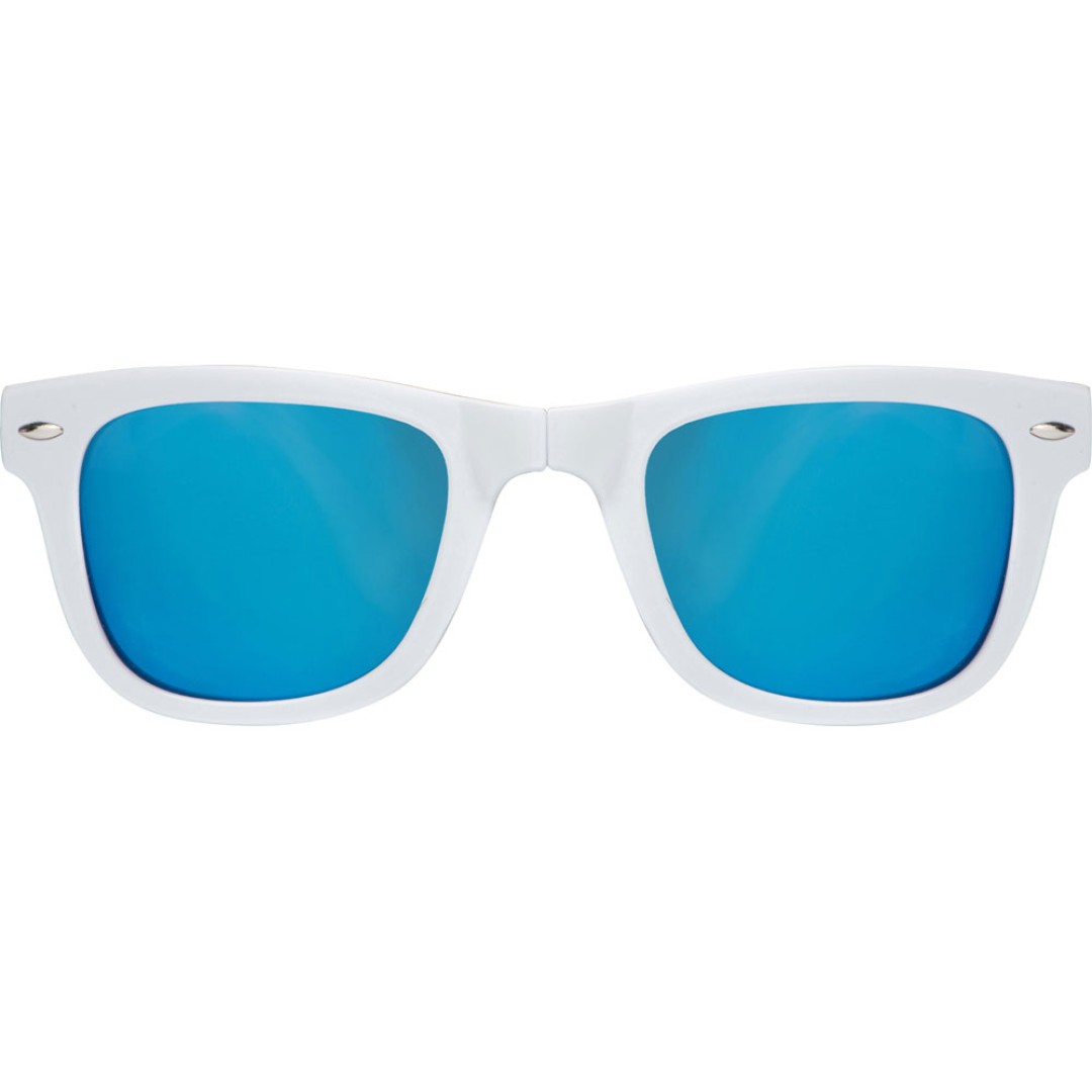 Складные очки с зеркальными линзами "Ibiza", белый