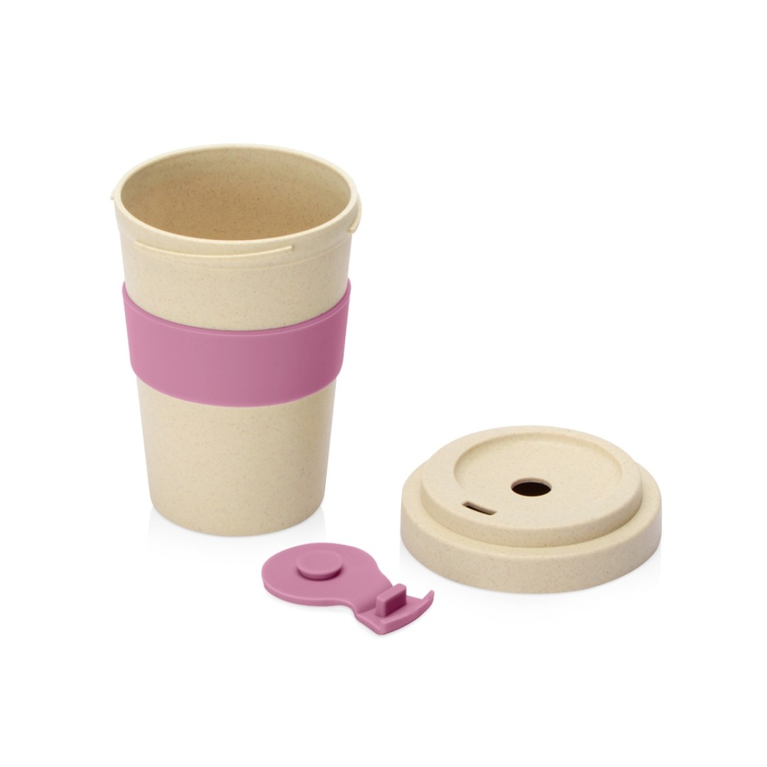 Стакан из пшеничного волокна «Flava», dust pink