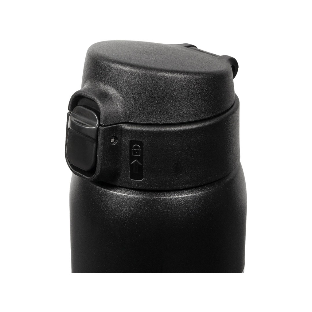 Термокружка Relaxika 701 (0,48 литра), черная (без лого)