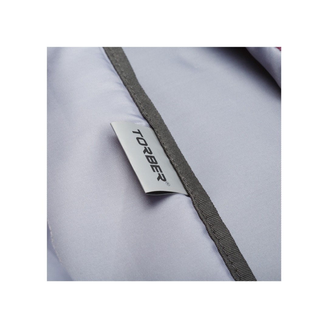 Рюкзак TORBER FORGRAD с отделением для ноутбука 15", пурпурный, полиэстер, 46 х 32 x 13 см