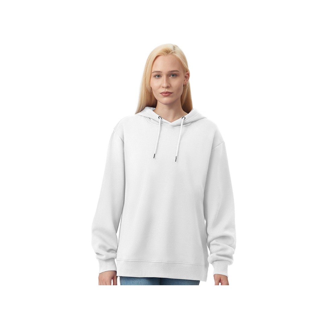 Толстовка с капюшоном оверсайз «Lisbon» унисекс, белый