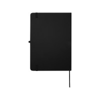 Блокнот Spectrum Plus формата A5 в твердой обложке - сплошной черный