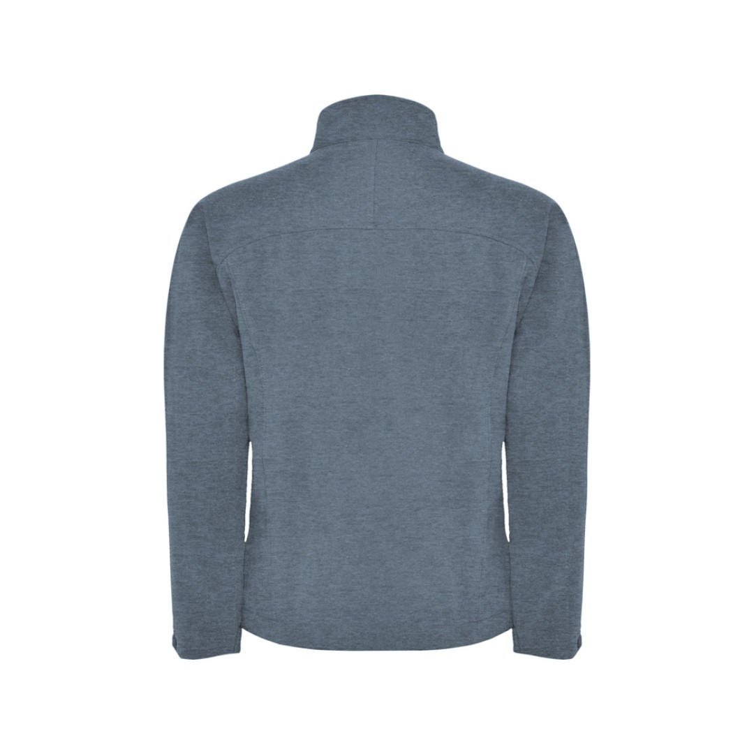 Куртка софтшелл "Rudolph" мужская, меланжевый нэйви