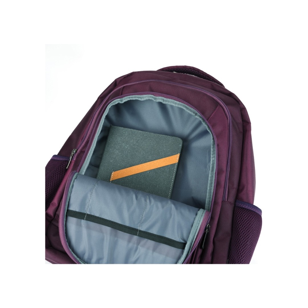 Рюкзак TORBER FORGRAD с отделением для ноутбука 15", пурпурный, полиэстер, 46 х 32 x 13 см