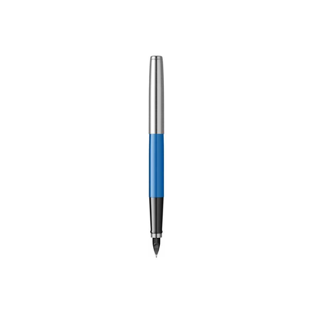 Ручка перьевая Parker Jotter Originals Blue Chrom CT, перо: F, цвет чернил: blue, в подарочной упаковке