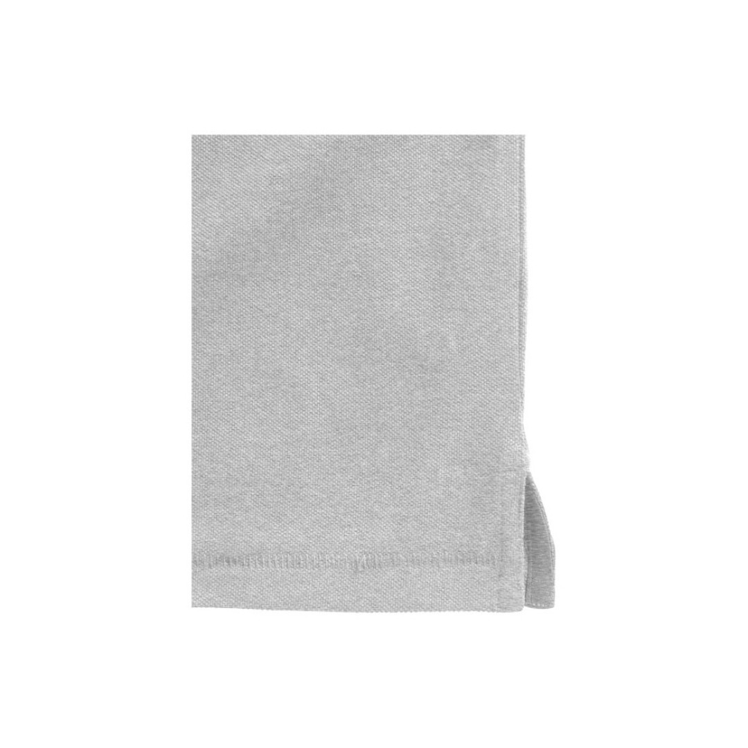 Рубашка поло "Oakville" женская с длинным рукавом, серый меланж