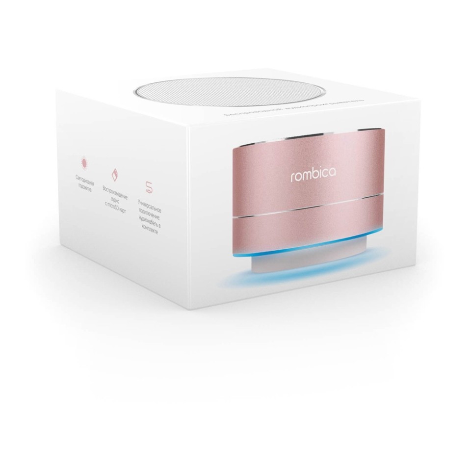 Портативная акустика Rombica Mysound BT-03 3C, розовый (Р)