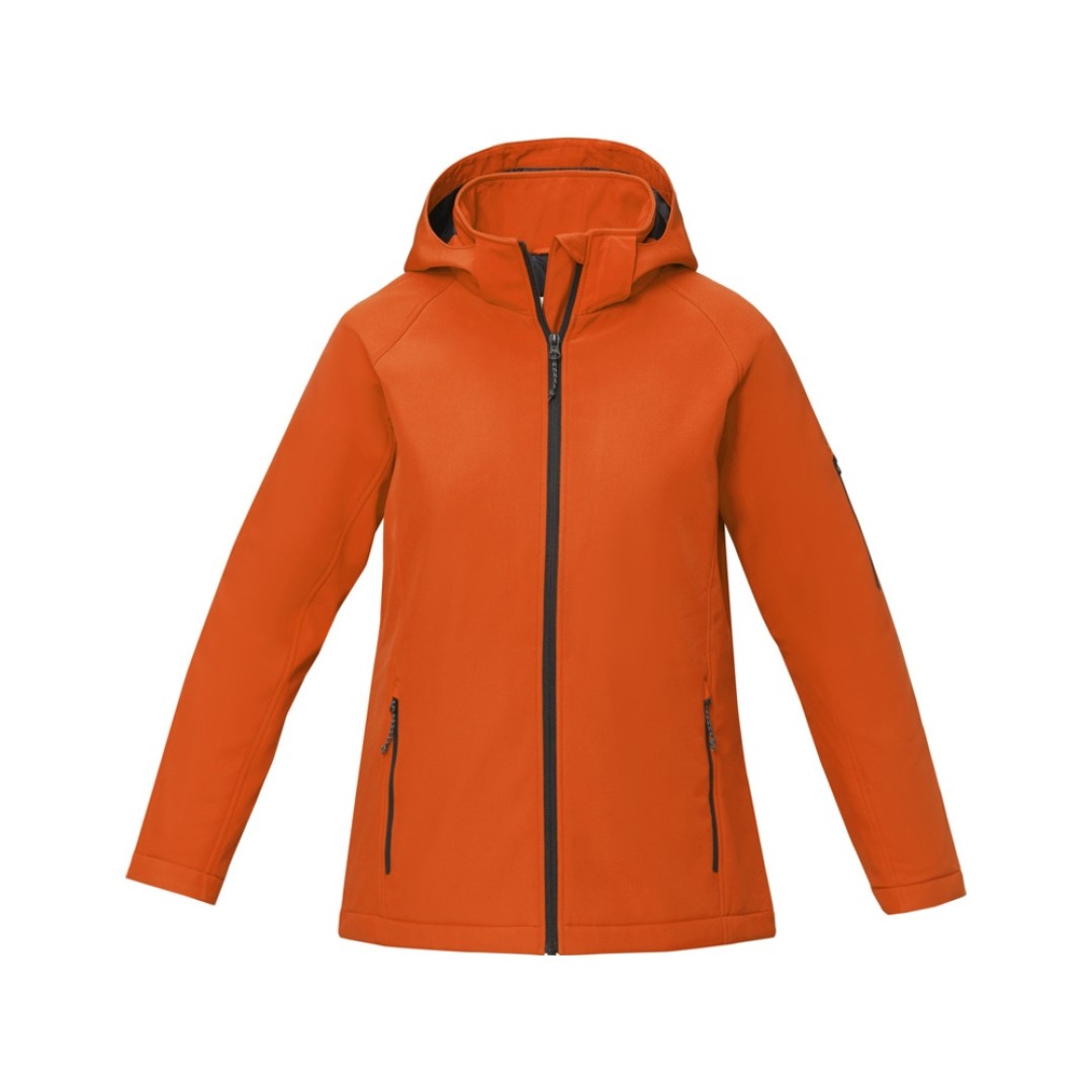 Notus женская утепленная куртка из софтшелла - Оранжевый