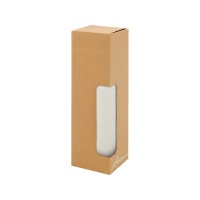 Lumi керамическая кружка объемом 300 мл с бамбуковой крышкой, белый