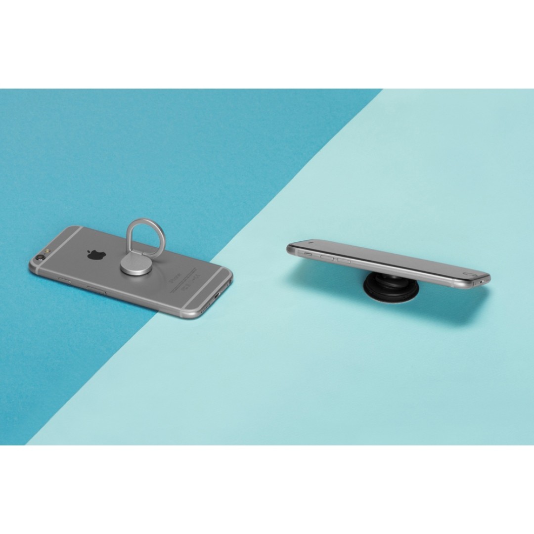 Держатель для телефона металлический "Spot", серебристый