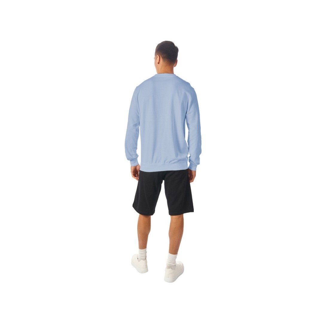 Свитшот «Warsaw» 220гр, унисекс, небесно-голубой