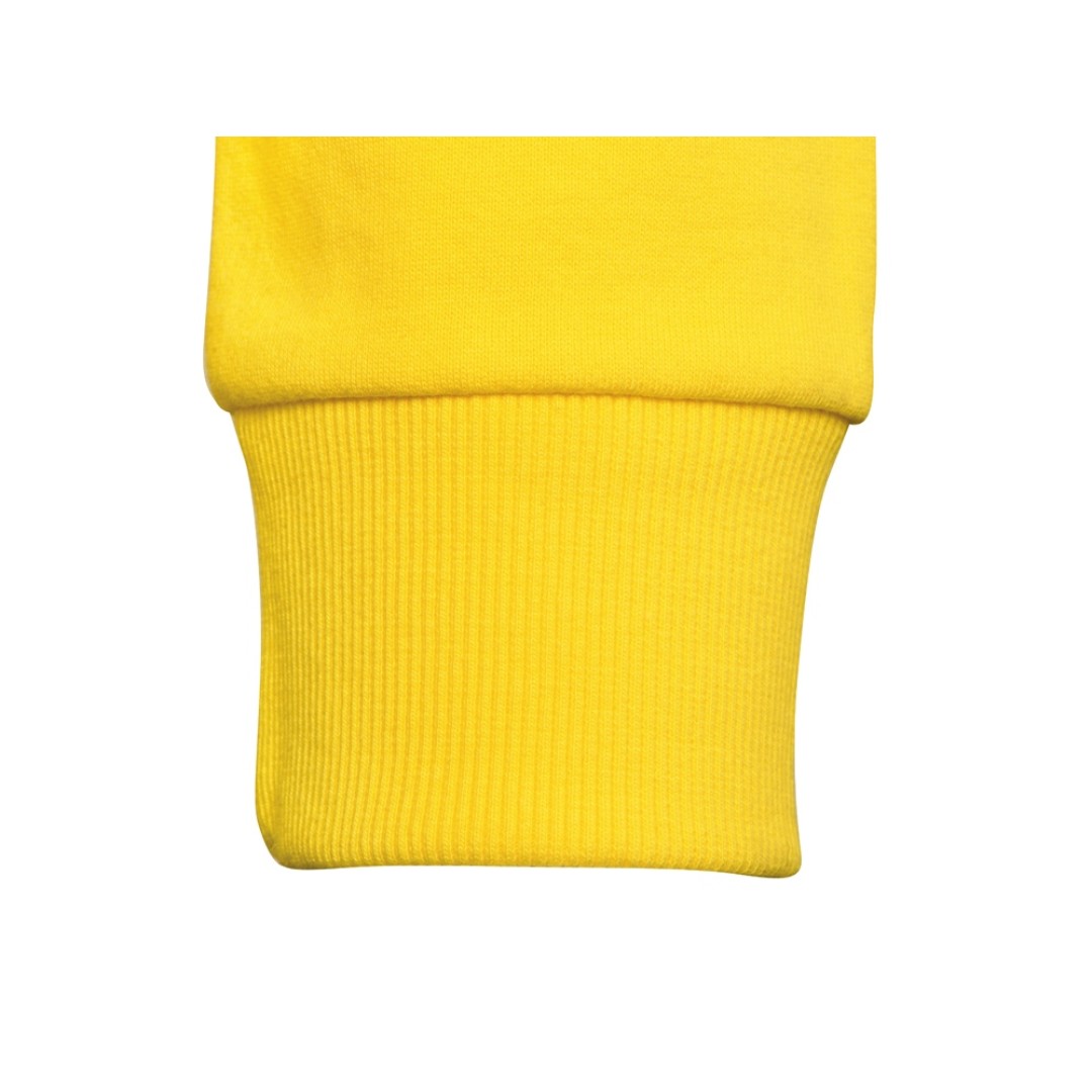 Свитшот "Motion" унисекс с начесом, жёлтый