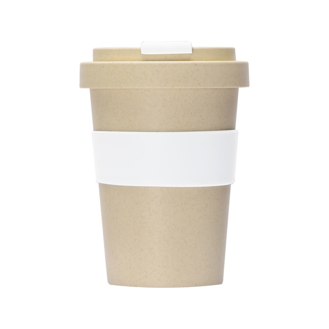 Стакан из пшеничного волокна «Flava», белый