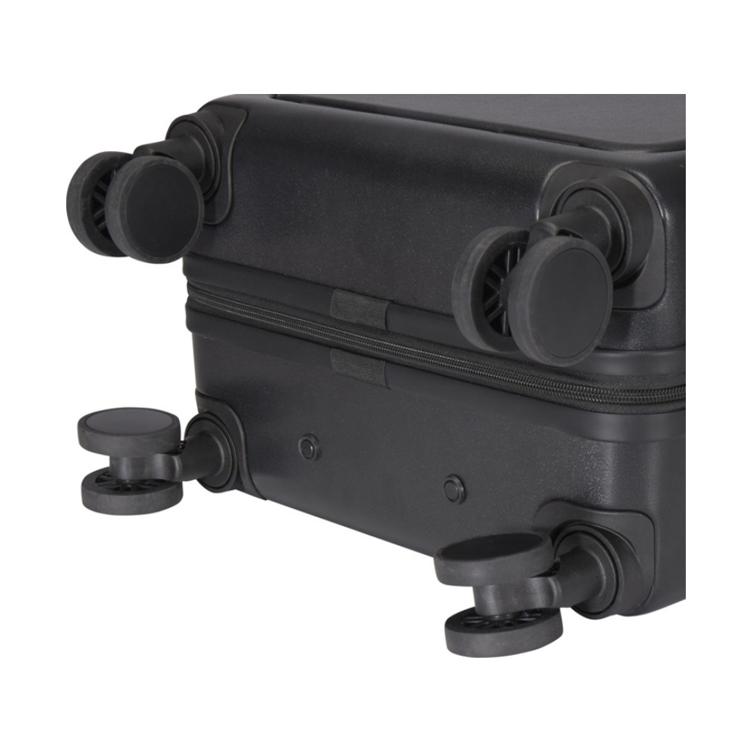 Rover Pro 20-дюймовый чемодан на колесах из материалов, переработанных согласно стандарту GRS, объемом 40 л - сплошной черный