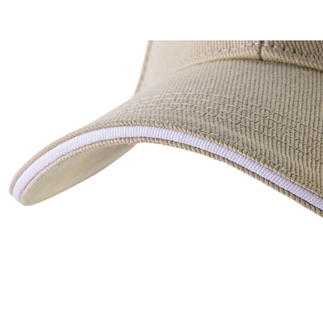 Бейсболка «Cancun», песочный/белый (Р)