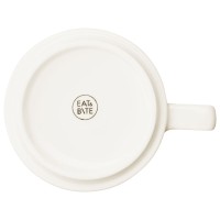 Набор чашка с бамбуковым блюдцем "Sheffield", белый