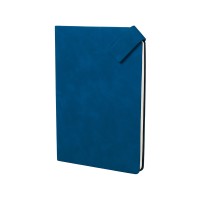 Блокнот А5 в гибкой обложке "Chaplin", синий