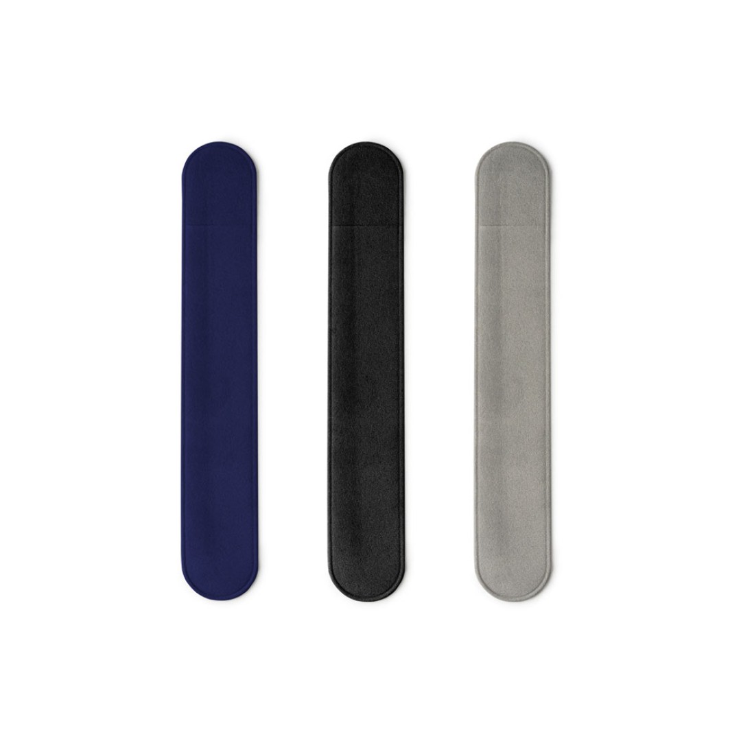 Чехол для ручки из искусственной замши, серый