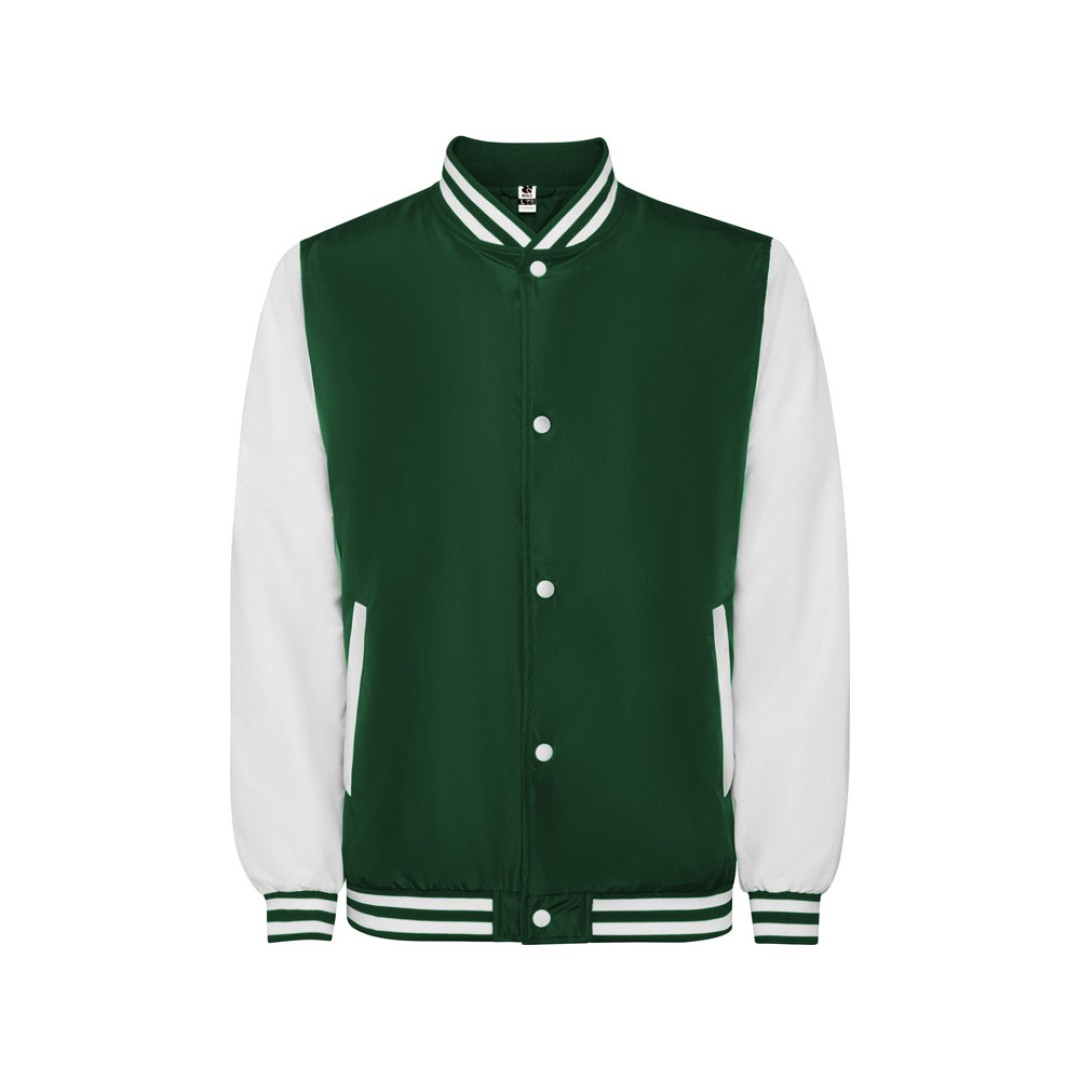 Бомбер утепленный «California» унисекс, бутылочный зеленый