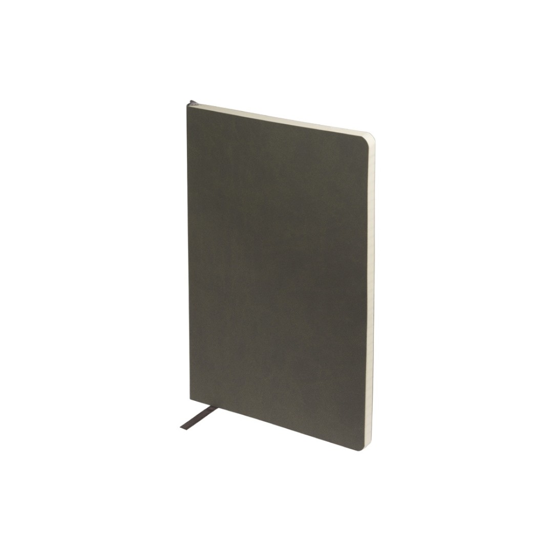 Блокнот А5 "Megapolis Flex Velvet", серый