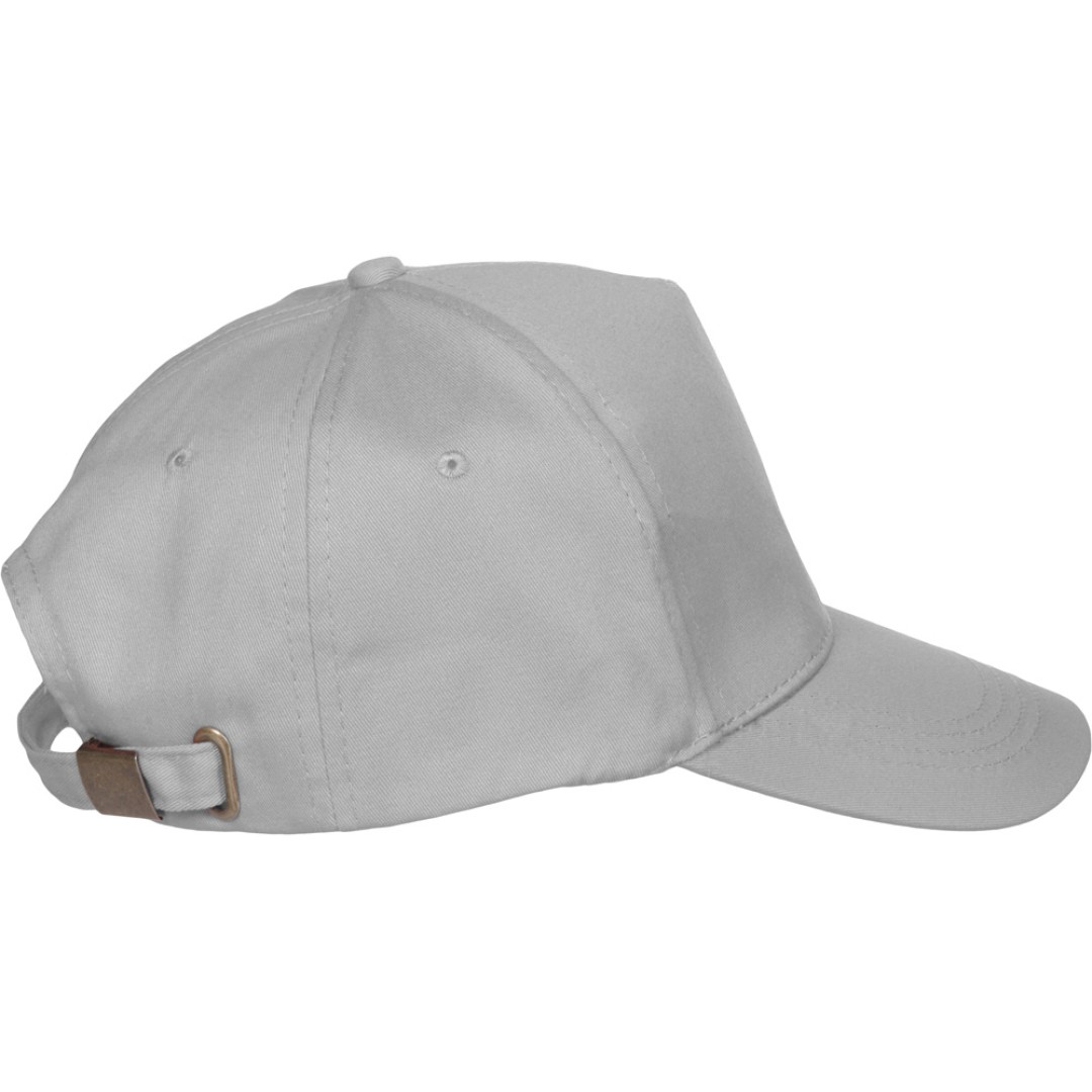 Бейсболка "Мемфис 230" 5-панельная, серая