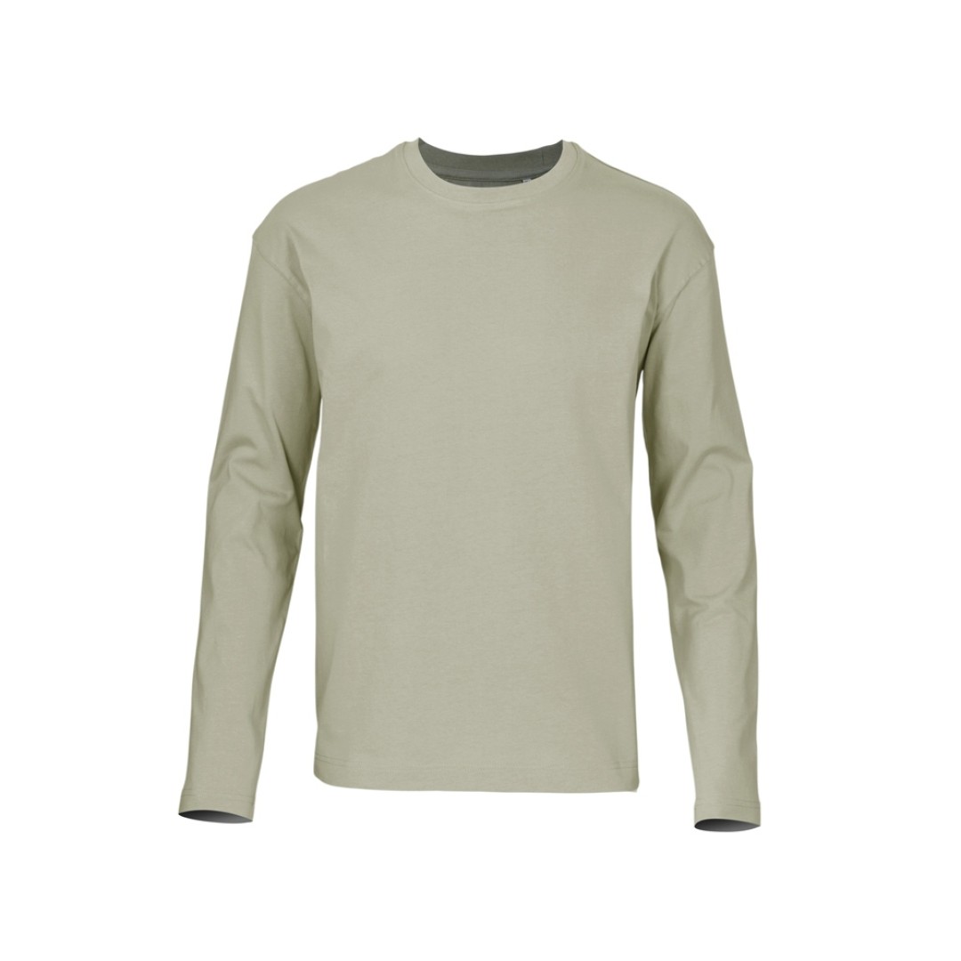 Лонгслив оверсайз «Berlin» унисекс, оливковый