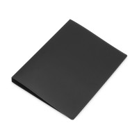 Папка пластиковая с 2 кольцами, черный