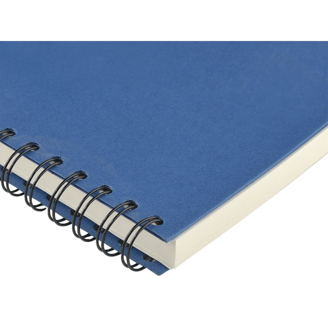 Ежедневник недатированный на гребне А5 "Pragmatic", синий (Р)