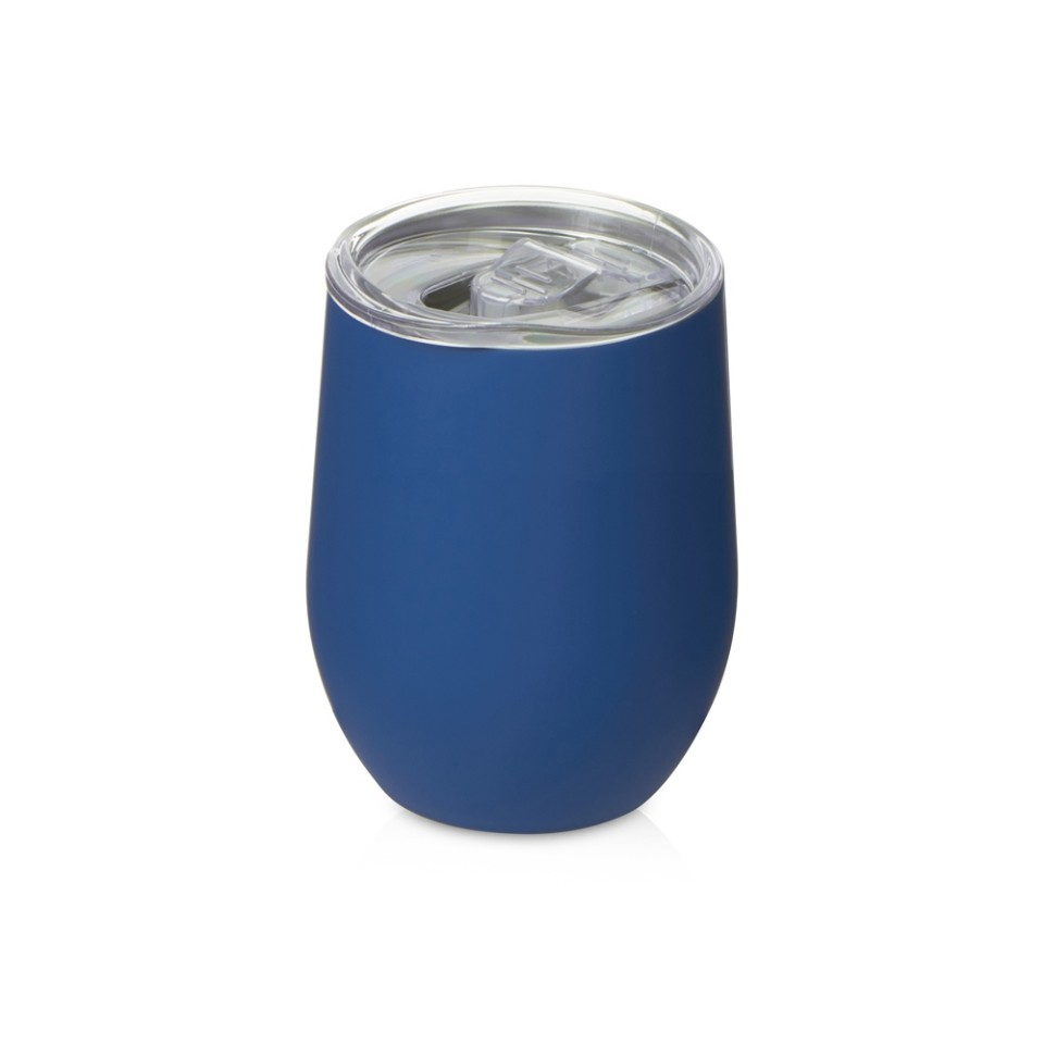 Термокружка "Vacuum mug C1", soft touch, 370мл, синий (Р)