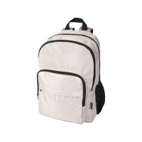 Рюкзак для ноутбука Trend Plus 15”GRS из переработанного материала объемом 20 литров, овсяный