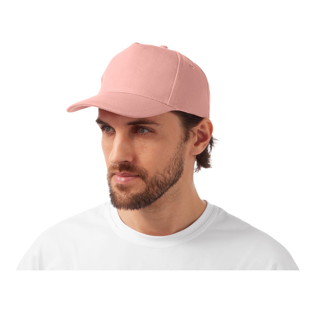 Бейсболка «Florida 350» 5-панельная, лососевый