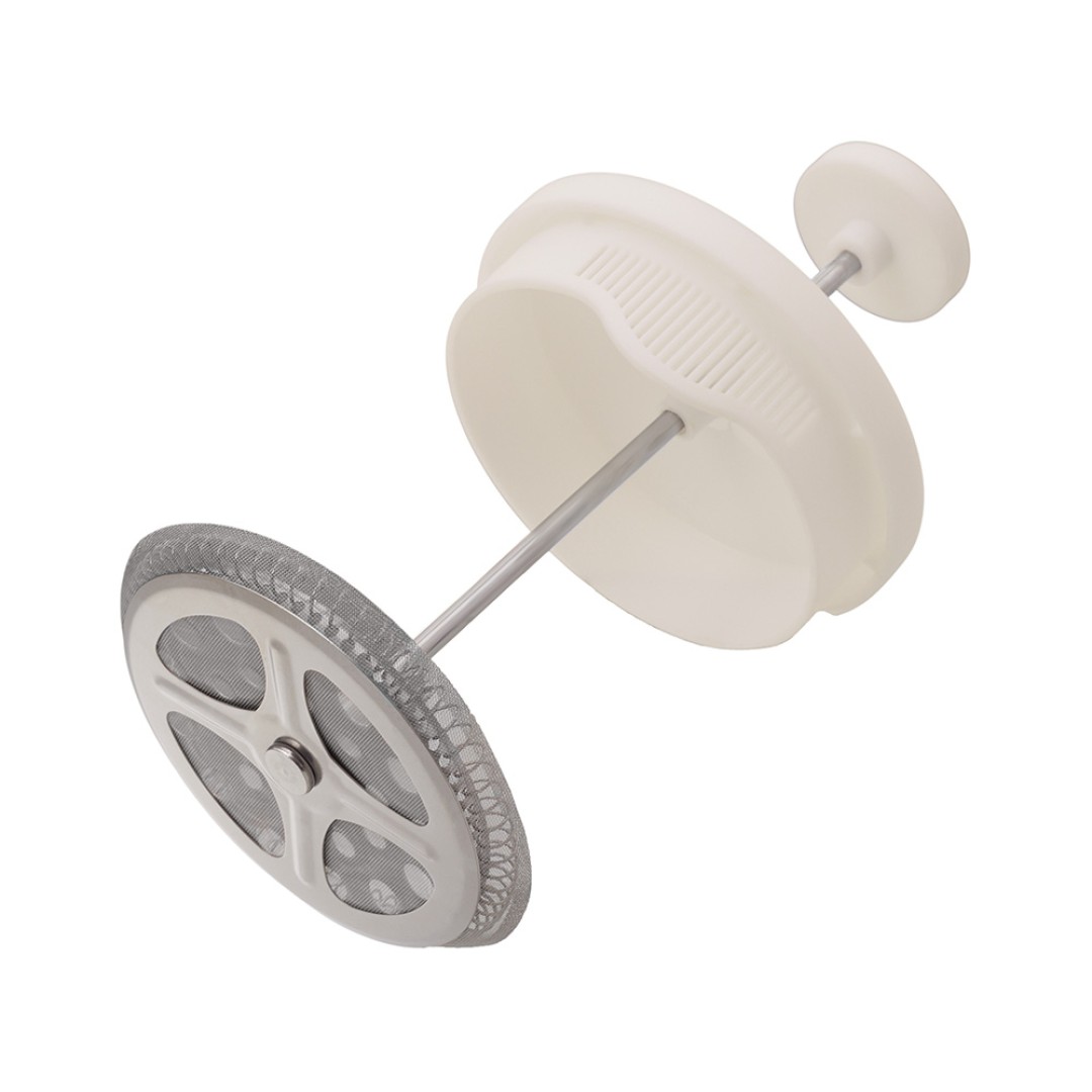 Пластиковый френч-пресс "Intense", 600мл, белый