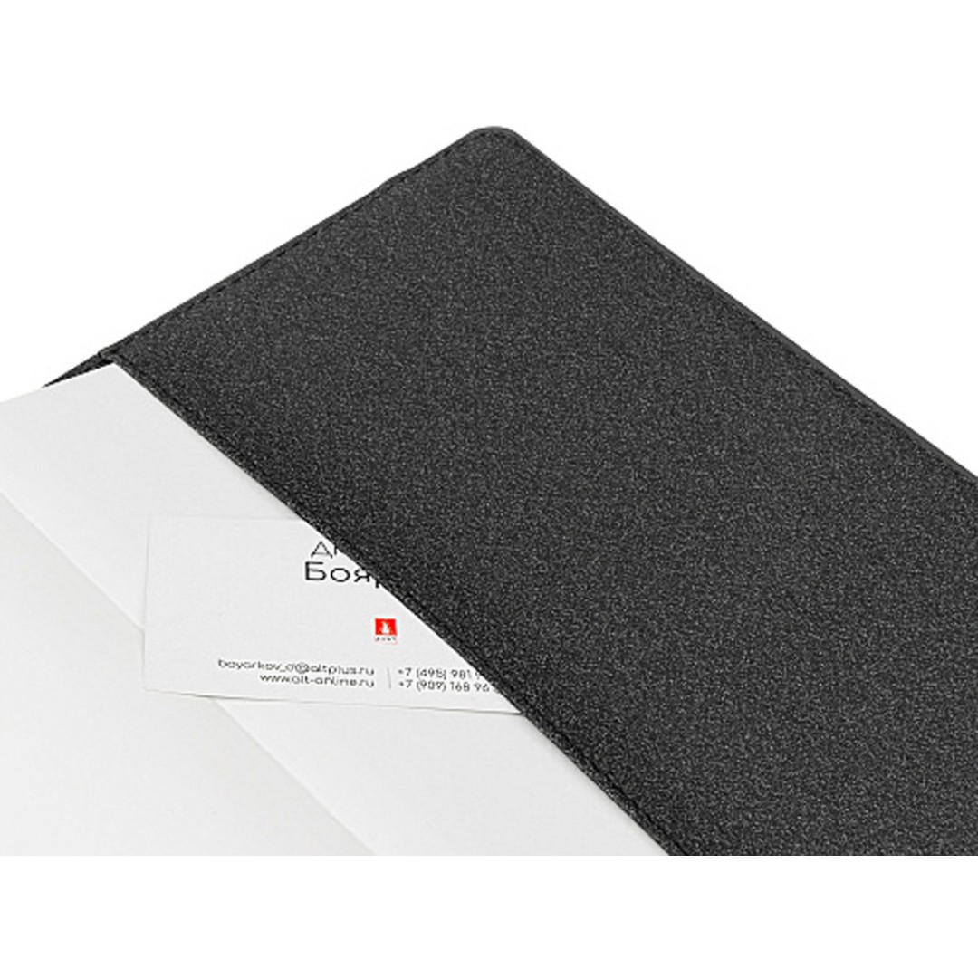 Ежедневник недатированный А5  "La Manche", черный