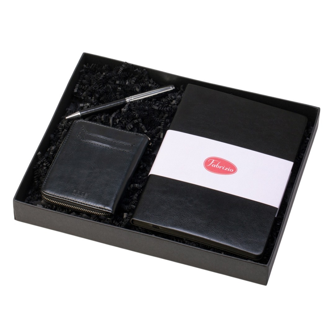 Подарочный набор "Fabrizio Large", черный