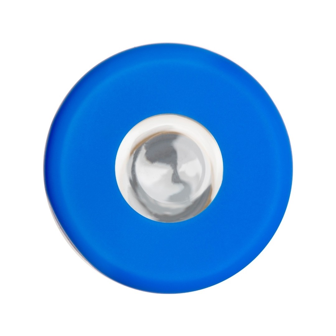 Бутылка для воды стеклянная "Refine", в чехле, 550 мл, синий