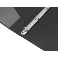 Папка на 4-х кольцах А4, черная