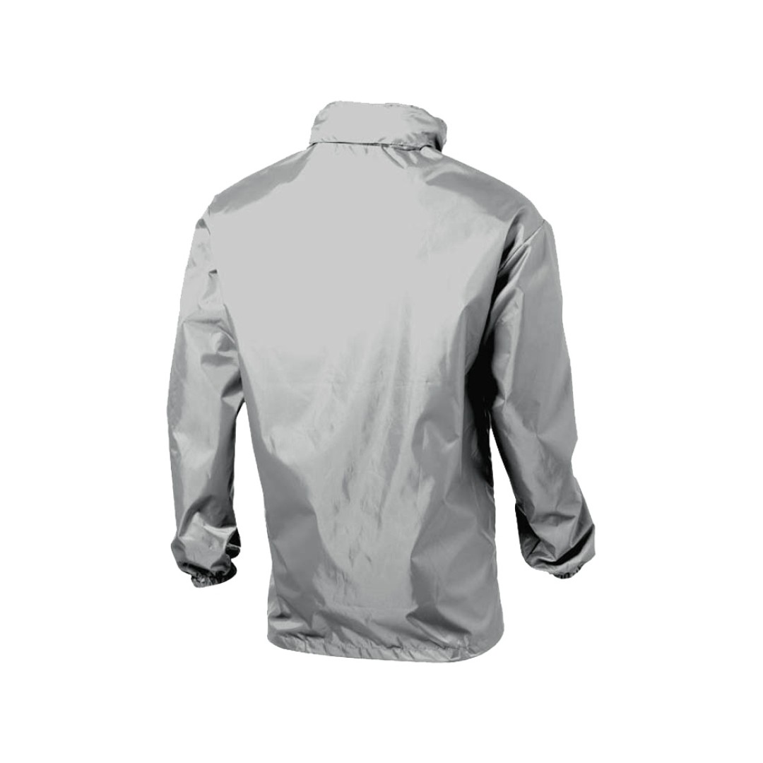 Ветровка "Miami" мужская с чехлом, серебристый