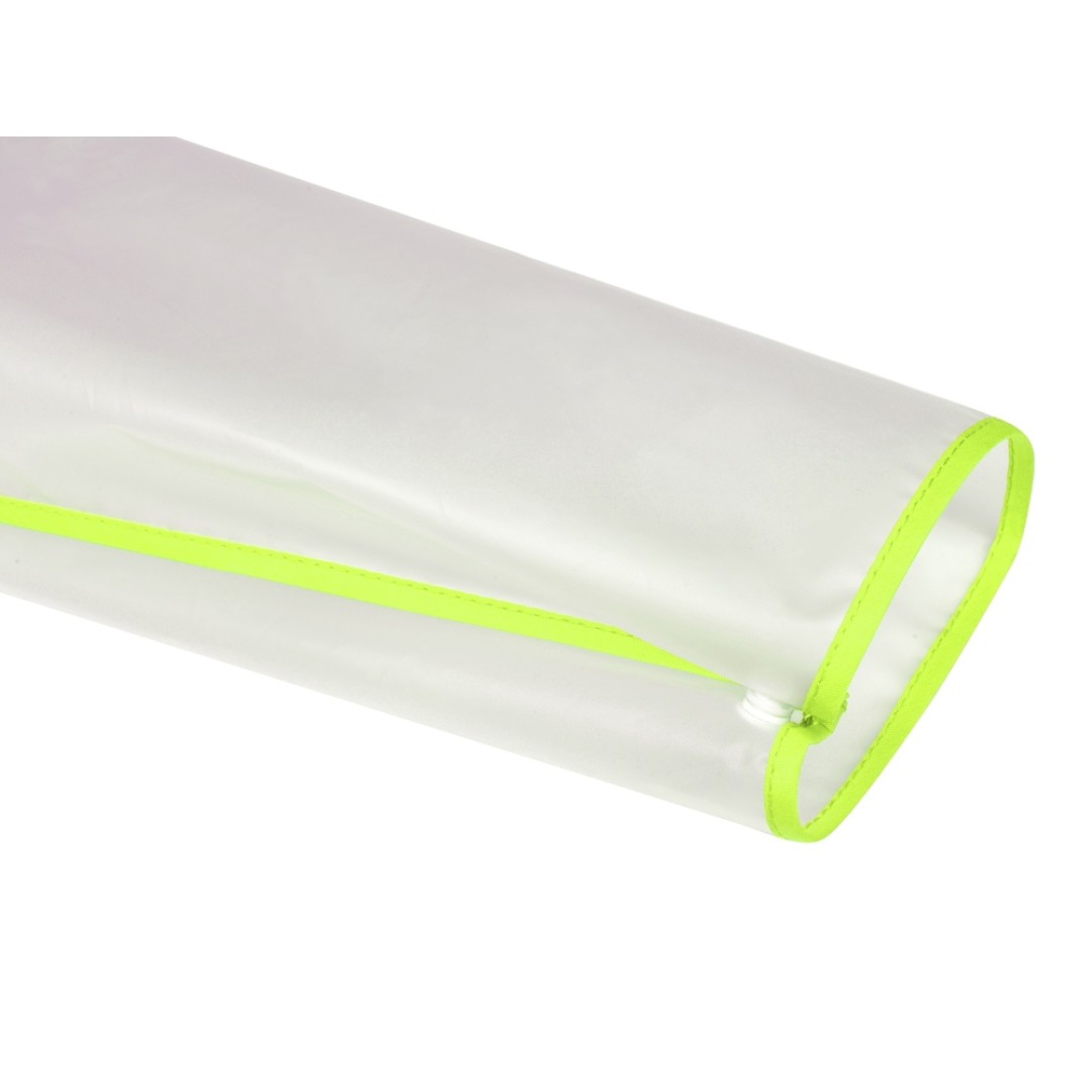 Дождевик "Providence", прозрачный/зеленый с чехлом