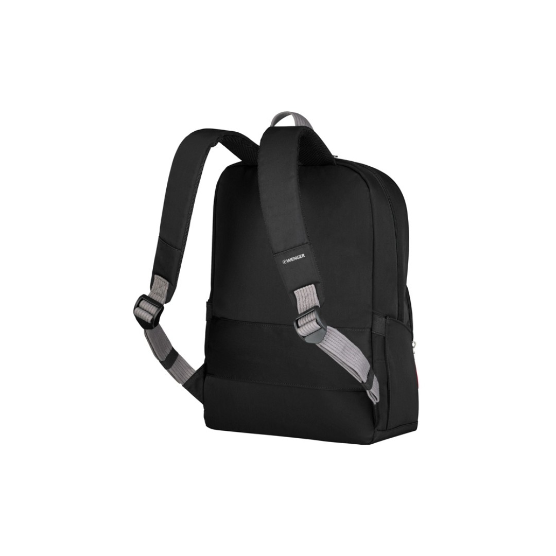 Рюкзак WENGER Motion 15.6", черный, нейлон, 31x17x42 см, 20 л