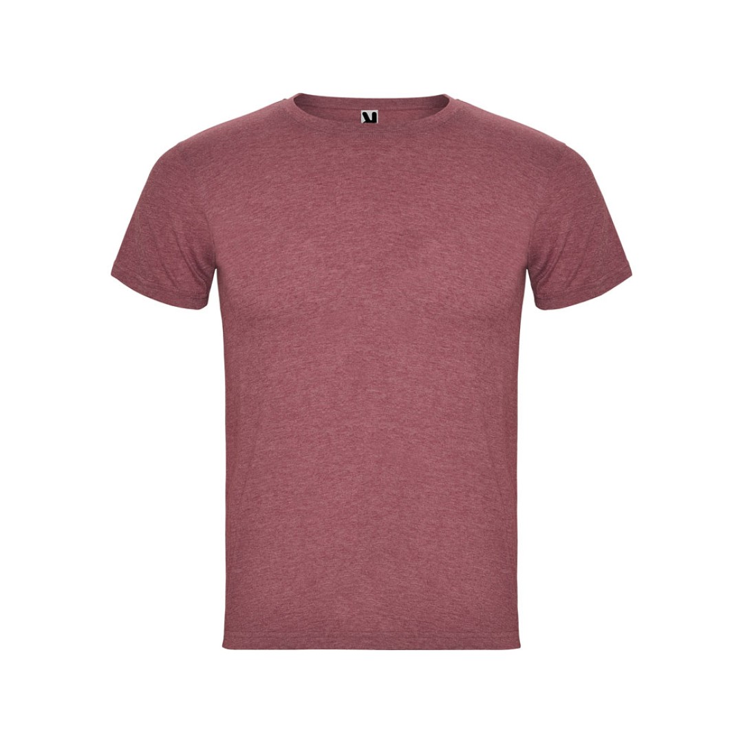 Футболка "Fox" мужская, гранатовый меланж