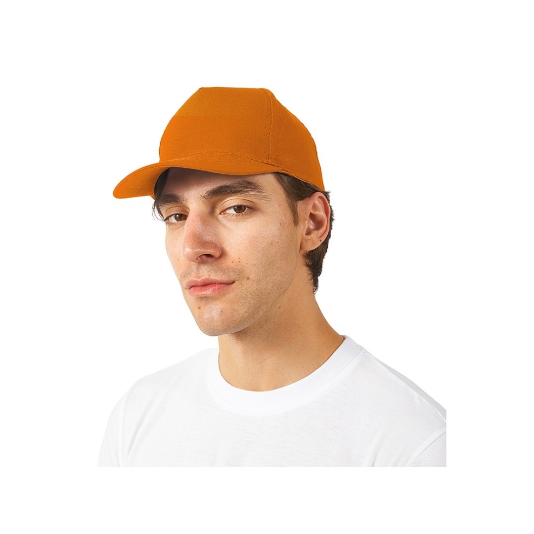 Бейсболка "Memphis" 5-ти панельная 165 гр, оранжевый