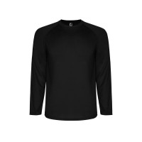 Футболка "Montecarlo " мужская с длинным рукавом, черный