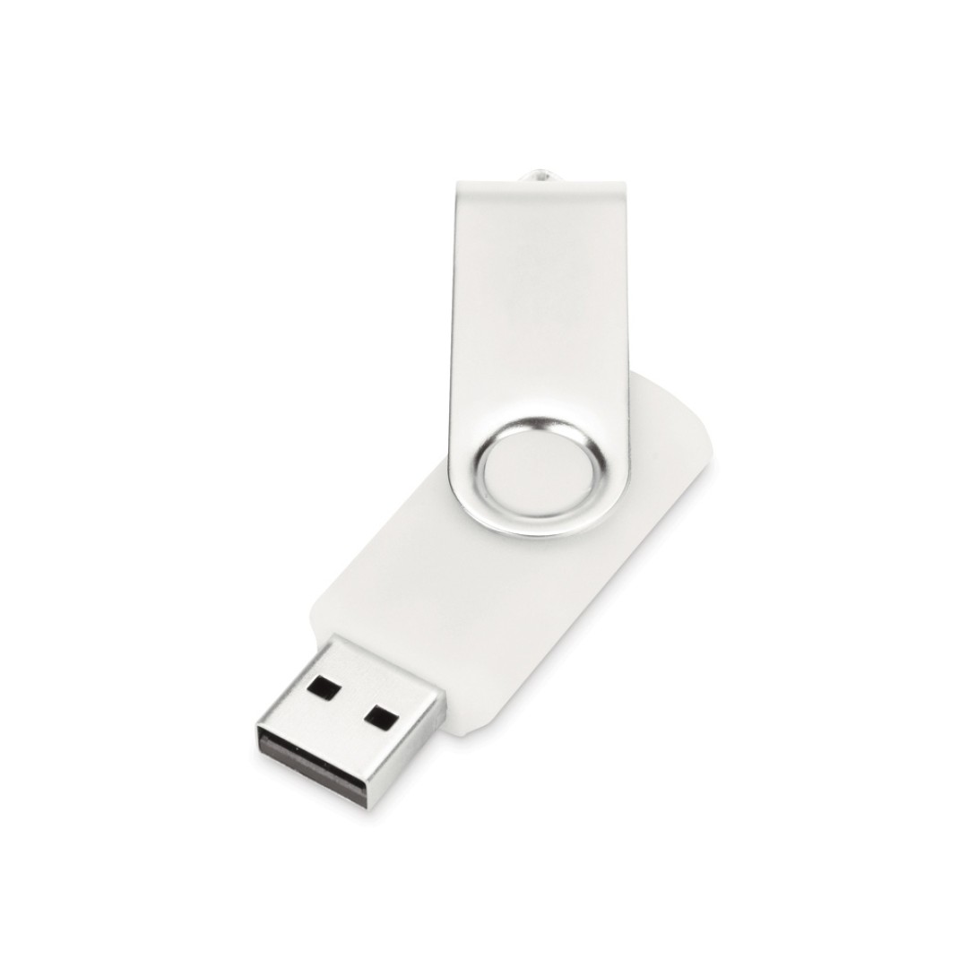 Флеш-карта USB 2.0 8 Gb «Квебек», белый