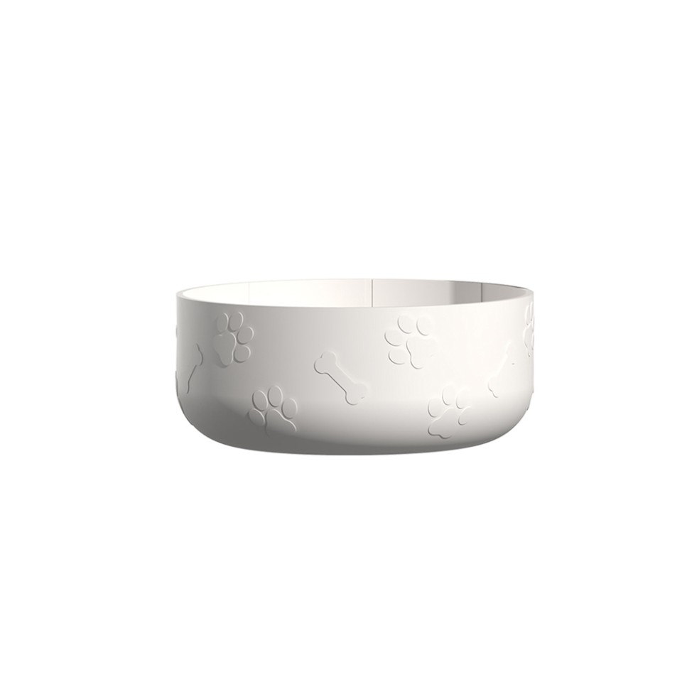 Бутылка для воды 2-в-1 «Dog Bowl Bottle» со съемной миской для питомцев, 1500 мл, белый