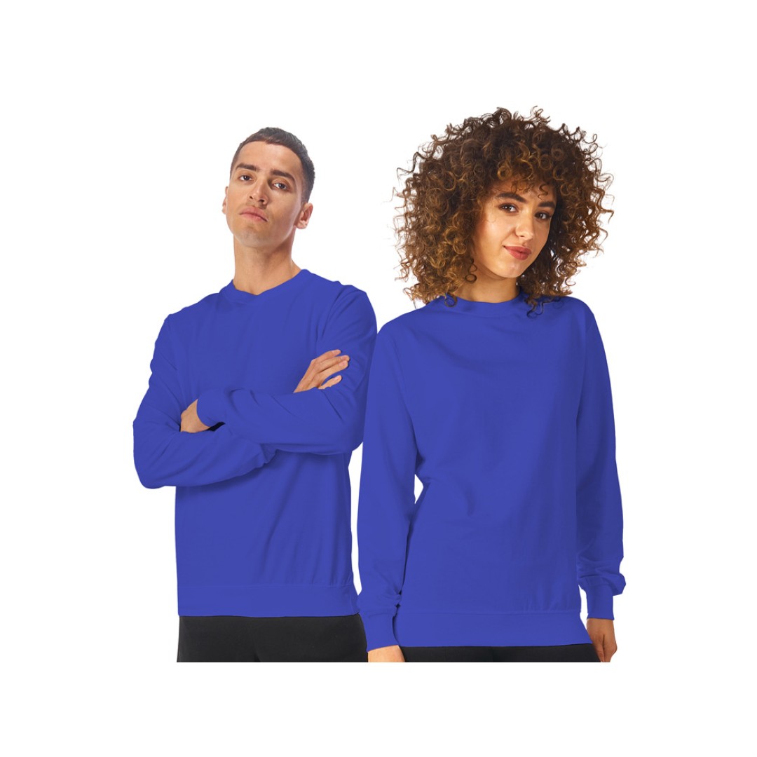 Свитшот «Warsaw» 220гр, унисекс, кл. синий