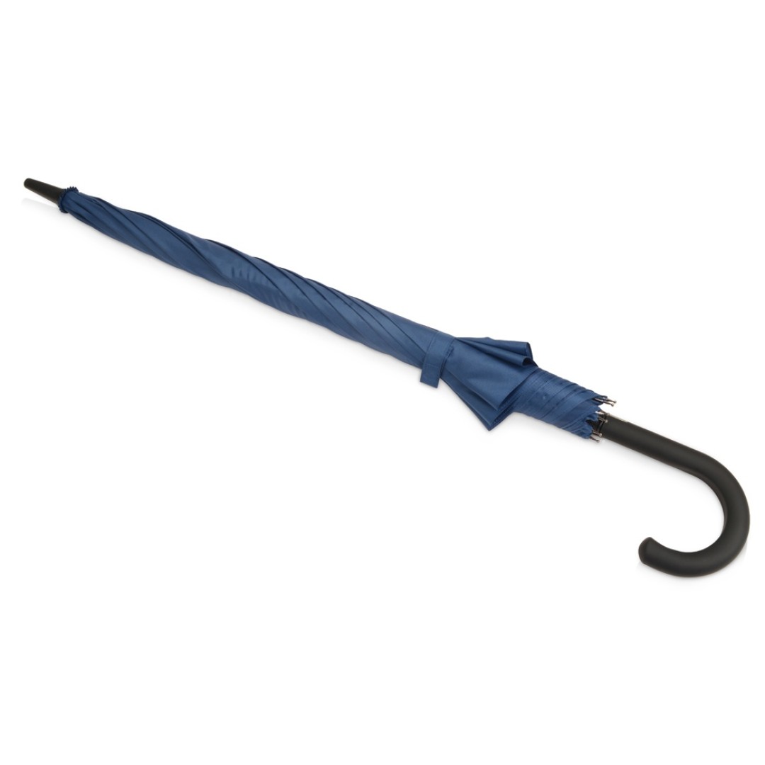 Зонт-трость «Lunker» с большим куполом (d120 см), синий