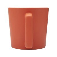 Cali Керамическая кружка объемом 370 мл с матовой отделкой - Оранжевый